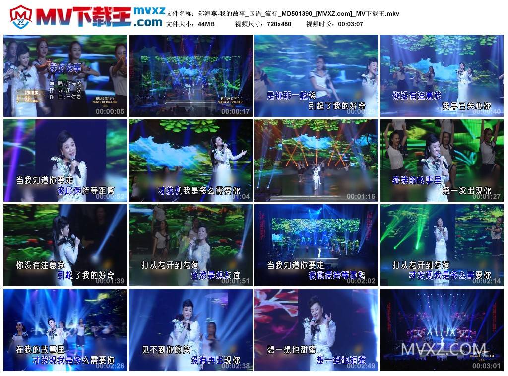 郑海燕-我的故事_国语_流行_MD501390